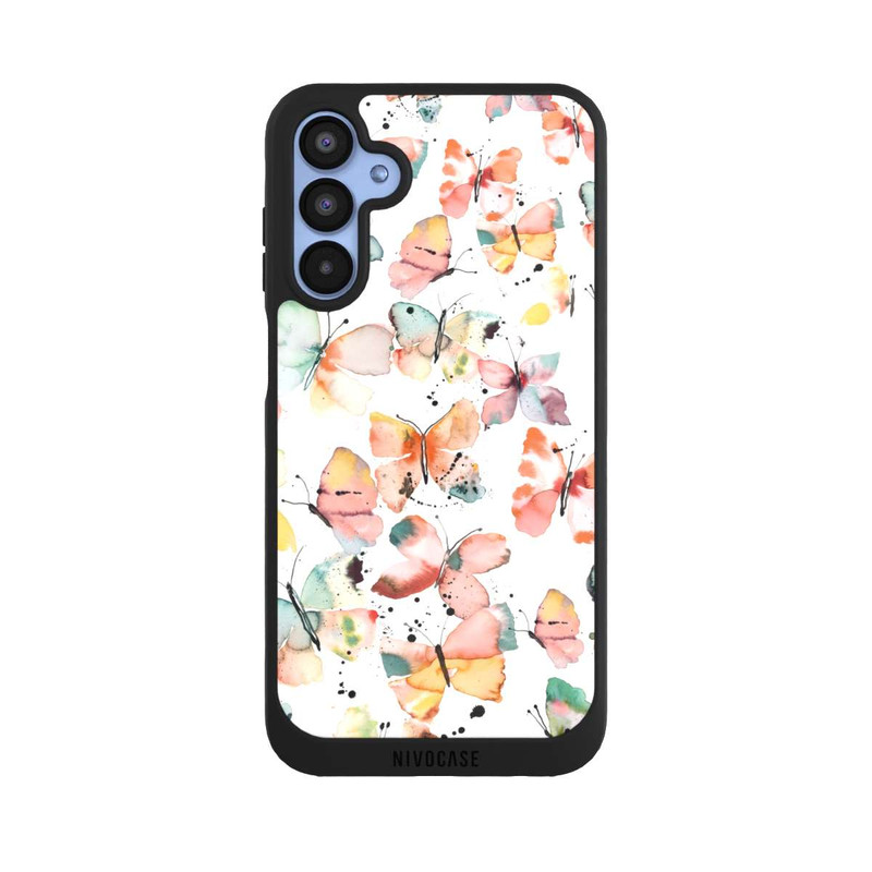 Galaxy A15 5G NIVOpure Butterflies Watercolor Pattern