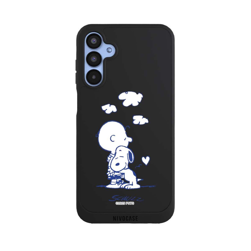 Galaxy A15 5G NIVOpure Peanuts Charlie Brown Snoopy Hug Transparent