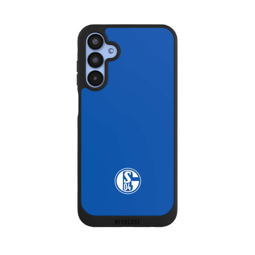 Samsung Galaxy A15 5G NIVOpure FC Schalke 04 Logo Blau