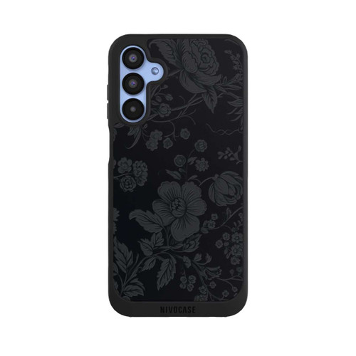 Samsung Galaxy A15 5G NIVOpure Fleur Foncée Look Vintage