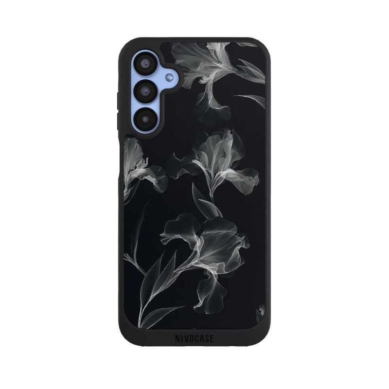 Galaxy A15 5G NIVOpure Fleurs en Noir et Blanc Radiographie
