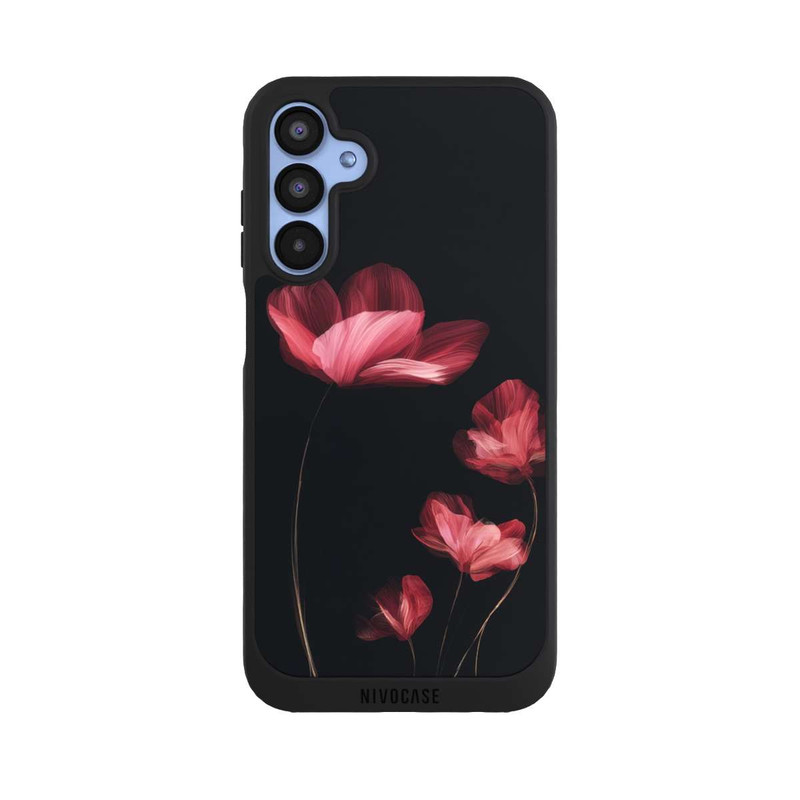 Galaxy A15 5G NIVOpure Noir Burgundy Bloom