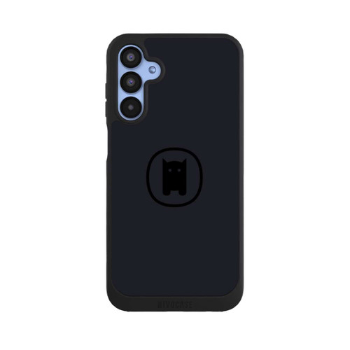 Samsung Galaxy A15 5G NIVOpure Nivocase Logo Gross Schwarz Grau 