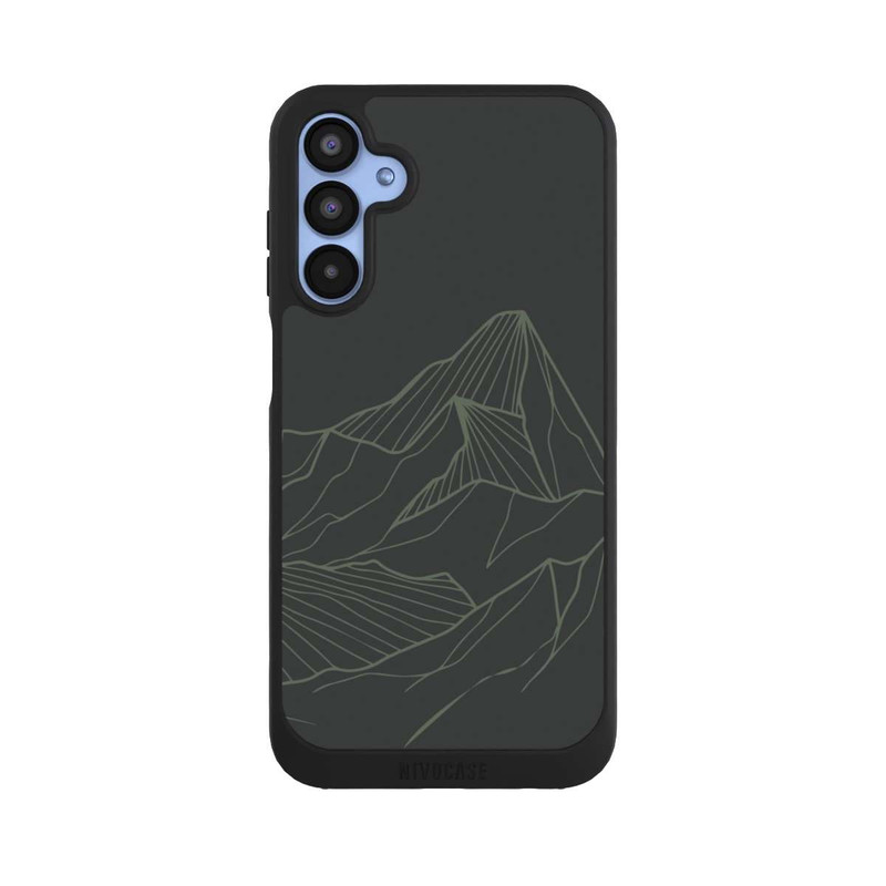 Galaxy A15 5G NIVOpure Abstraktes Bergpanorama