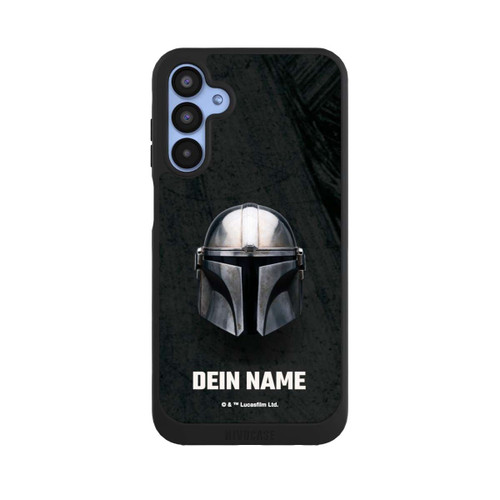 Samsung Galaxy A15 5G NIVOpure Star Wars Mandalorian Black Helmet Personalisierbar