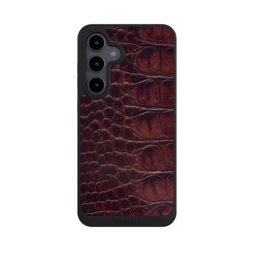 Samsung Galaxy S24 FE 5G NIVOpure Cuir de Crocodile