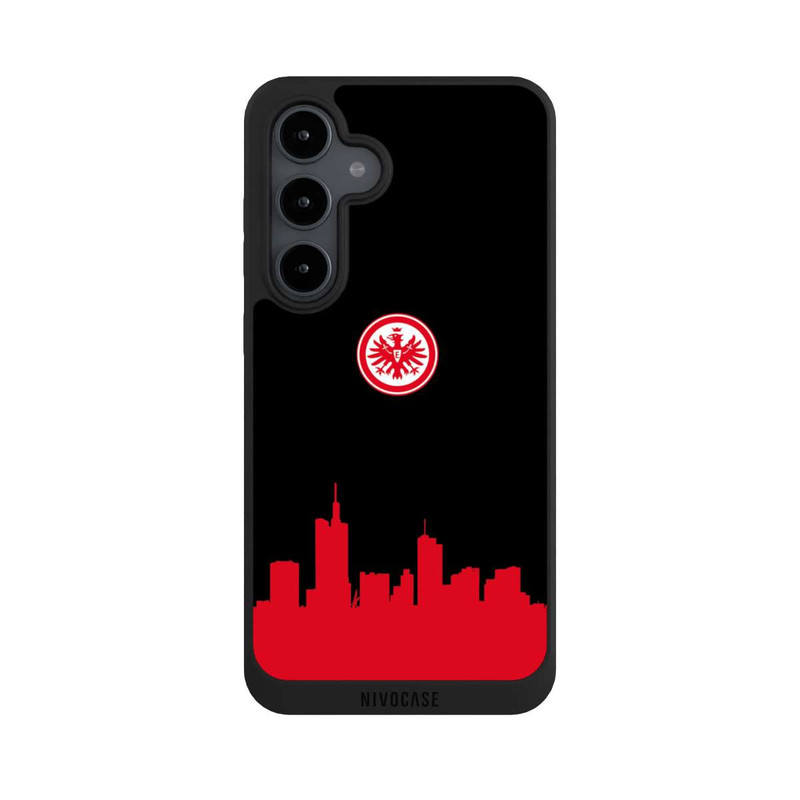 Galaxy S24 FE NIVOpure Eintracht Frankfurt Skyline Rot