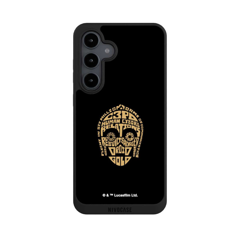 Galaxy S24 FE NIVOpure C3PO Typo Graphic