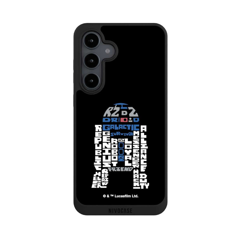 Galaxy S24 FE NIVOpure R2-D2 Typo Grafisch