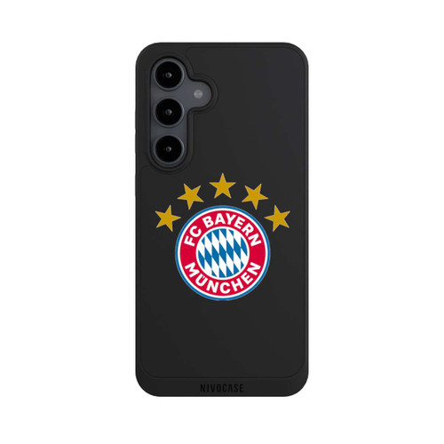 Samsung Galaxy S24 FE 5G NIVOpure FCB Logo with stars - transparent