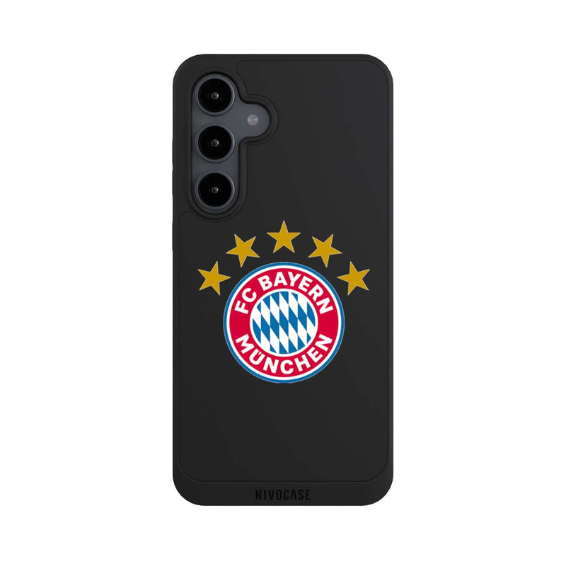 Galaxy S24 FE NIVOpure FCB Logo mit Sterne - ohne Hintergrund