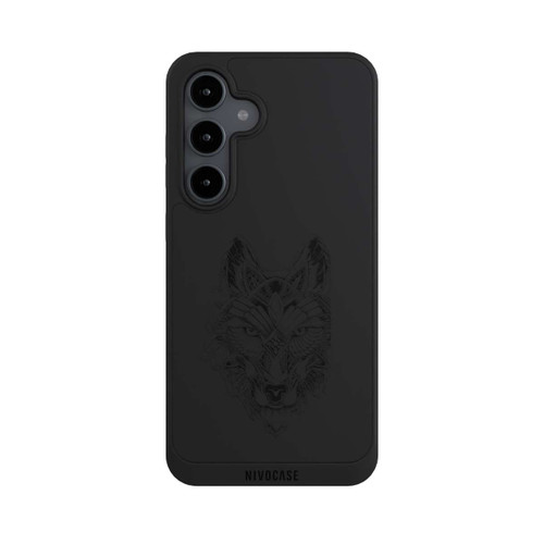 Samsung Galaxy S24 FE 5G NIVOpure Wolf Mandala ohne Hintergrund