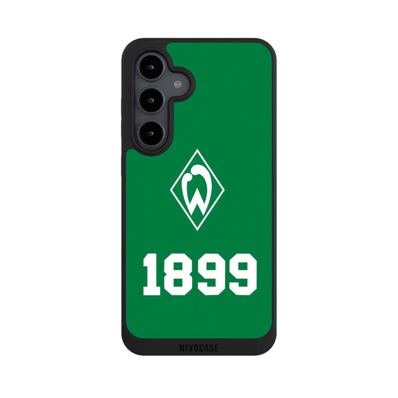 Galaxy S24 FE NIVOpure 1899 Grün-Weiß Lebenslang Grün - Werder Bremen