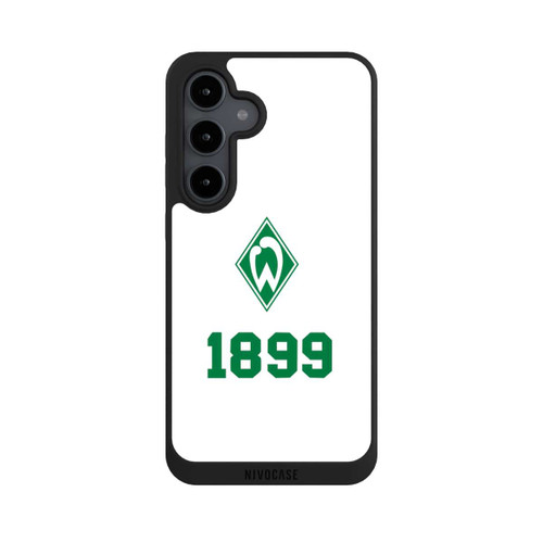 Samsung Galaxy S24 FE 5G NIVOpure 1899 Grün-Weiß Lebenslang Weiss - Werder Bremen