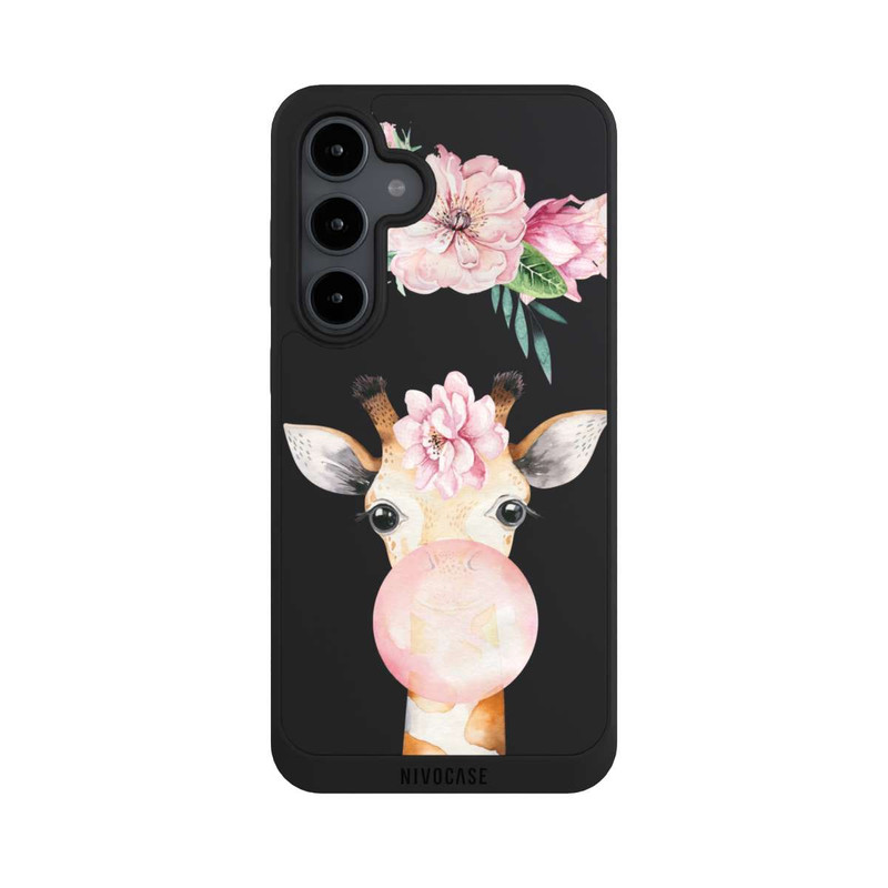 Galaxy S24 FE NIVOpure Cute Giraffe with Chewing Gum