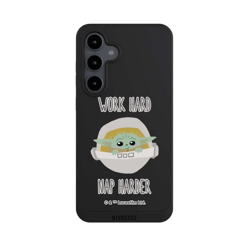 Galaxy S24 FE NIVOpure The Child Work Hard Nap Harder Transparent