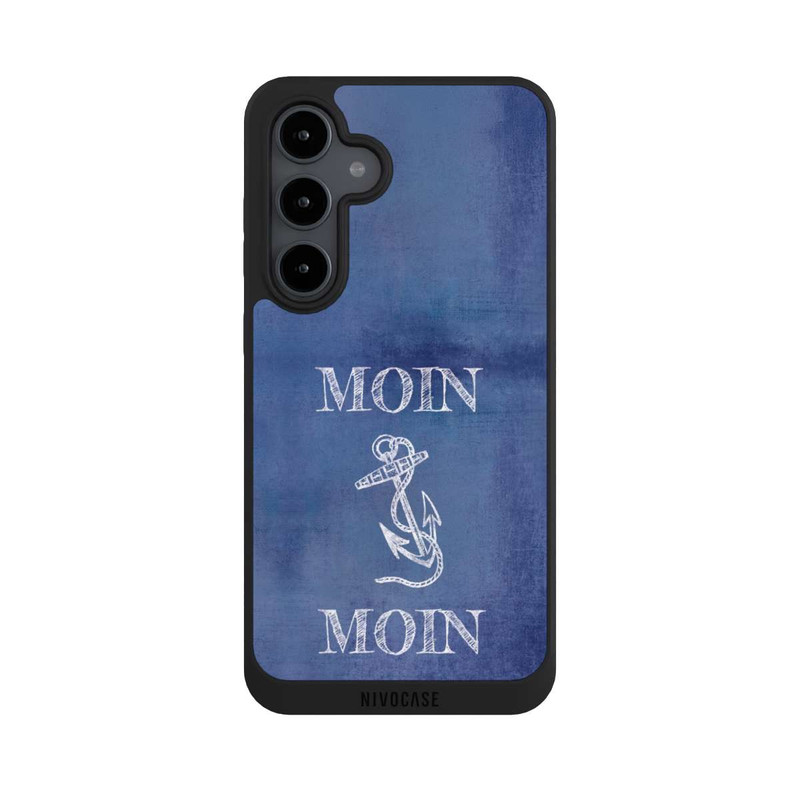 Galaxy S24 FE NIVOpure Moin Anker grunge blau