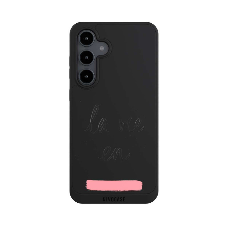Galaxy S24 FE NIVOpure La vie en Rosa Transparent