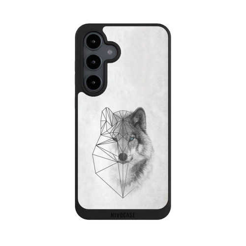 Samsung Galaxy S24 FE 5G NIVOpure Polygonaler Wolf