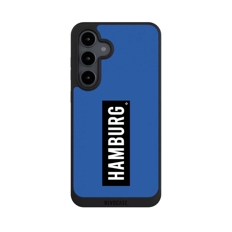 Galaxy S24 FE NIVOpure HSV Hamburg Schwarz Blau