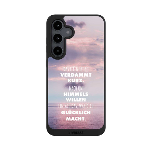 Samsung Galaxy S24 FE 5G NIVOpure Das Leben Ist So Verdammt Kurz
