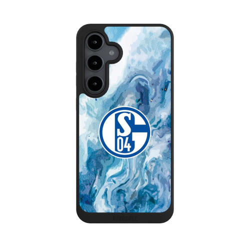 Samsung Galaxy S24 FE 5G NIVOpure Schalke 04 Flüssig Blau