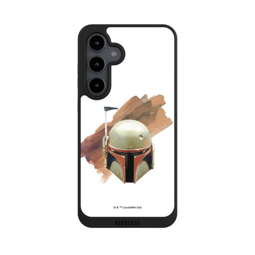 Samsung Galaxy S24 FE 5G NIVOpure Boba Fett Helm Weiß