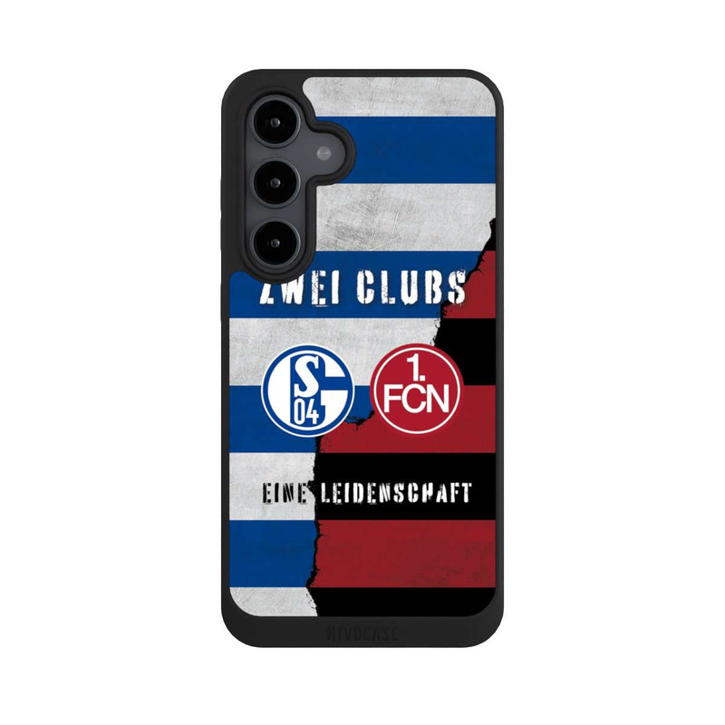 Galaxy S24 FE NIVOpure Fanfreundschaft Schalke x Nürnberg