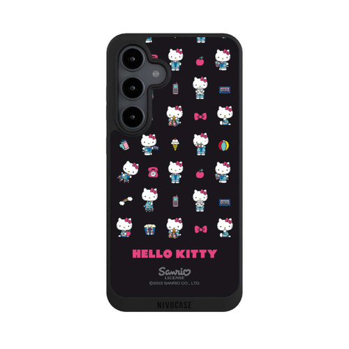 Samsung Galaxy S24 FE 5G NIVOpure Hello Kitty 90s Schwarz
