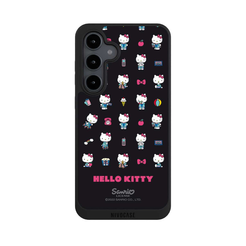 Galaxy S24 FE NIVOpure Hello Kitty 90s noir