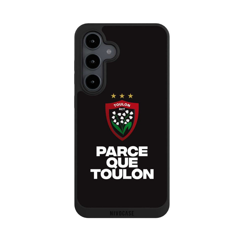 Galaxy S24 FE NIVOpure Parce Que Toulon Noir