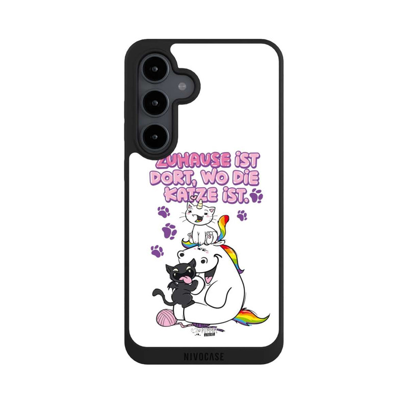 Galaxy S24 FE NIVOpure Zuhause ist dort wo die Katze ist