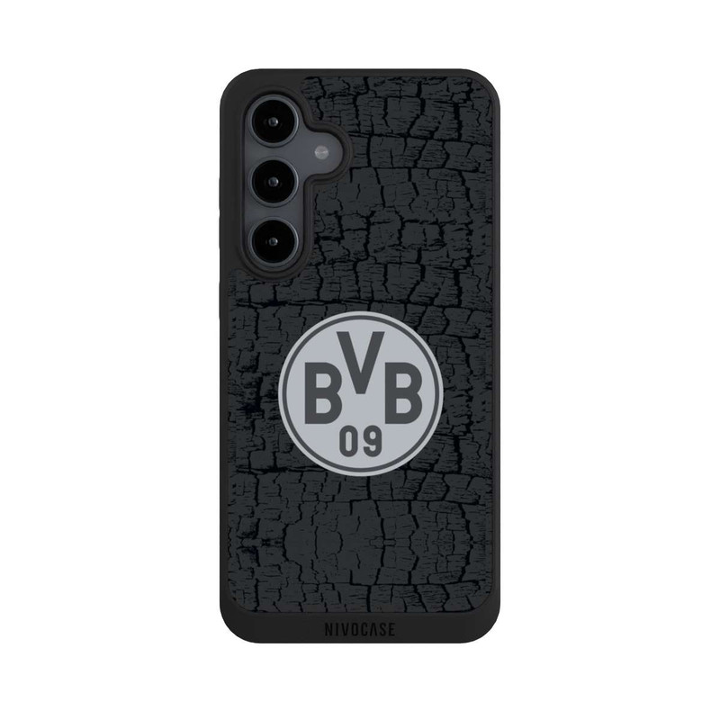 Galaxy S24 FE NIVOpure BVB Trikot Kohle und Stahl