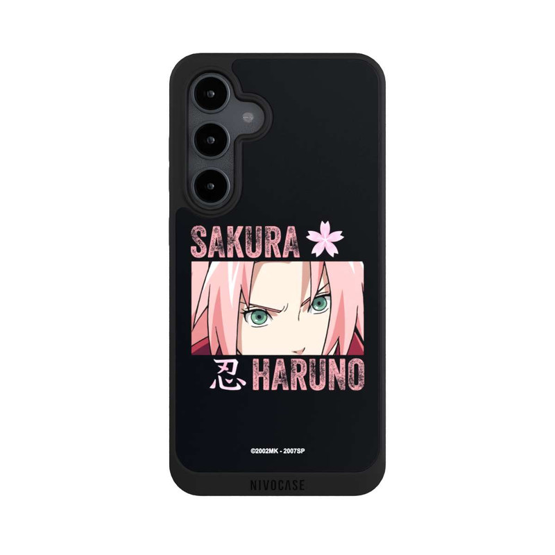 Galaxy S24 FE NIVOpure Sakura Haruno Gros plan
