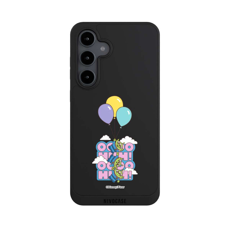 Galaxy S24 FE NIVOpure Toy Story Aliens Balloons OOOOHHH Transparent