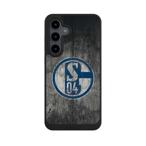 Samsung Galaxy S24 FE 5G NIVOpure Schalke 04 Holz Look