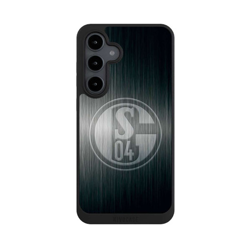 Samsung Galaxy S24 FE 5G NIVOpure Schalke 04 Metall Look