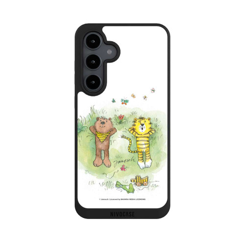 Samsung Galaxy S24 FE 5G NIVOpure Bär und Tiger Blumenwiese