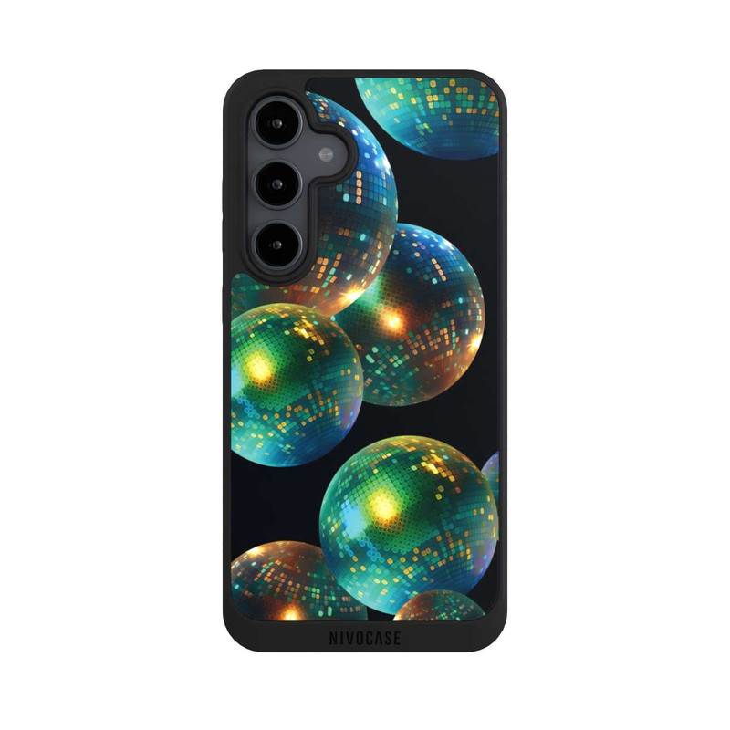 Galaxy S24 FE NIVOpure Disco Ball Party Black with AI