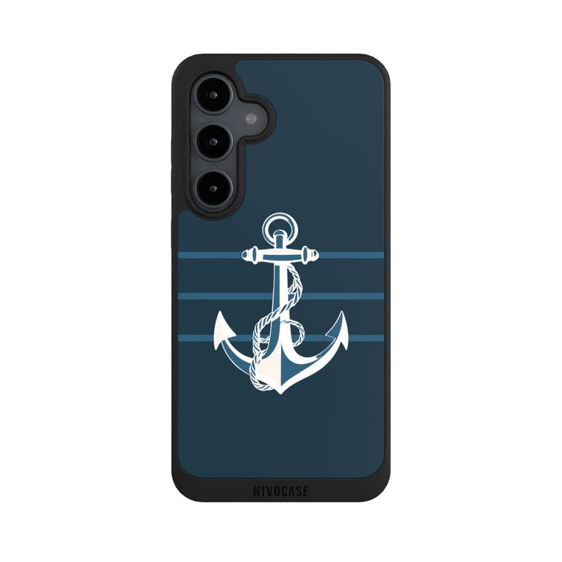 Galaxy S24 FE NIVOpure Anchor Line Blue with AI