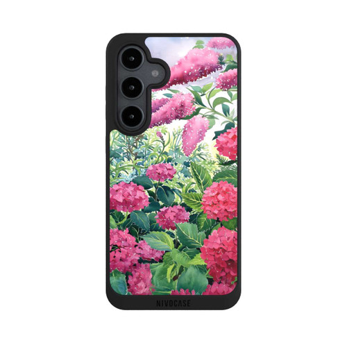 Samsung Galaxy S24 FE 5G NIVOpure Garden Hydrangeas and Buddleia by Christopher Ryland