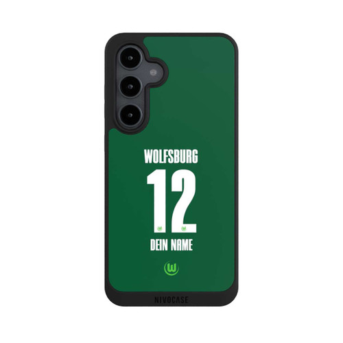 Samsung Galaxy S24 FE 5G NIVOpure VfL Wolfsburg Trikot Personalisierbar 25-26