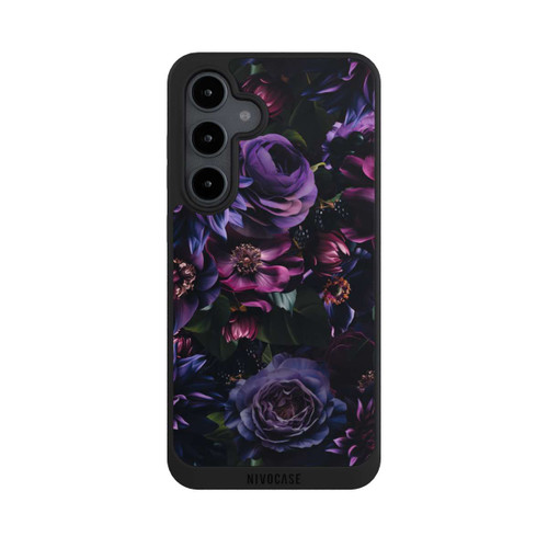 Samsung Galaxy S24 FE 5G NIVOpure Dunkle Lila Blüten 
