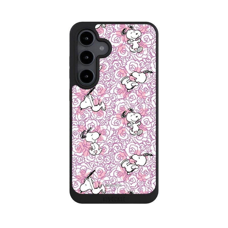 Galaxy S24 FE NIVOpure Peanuts Pink Roses Pattern