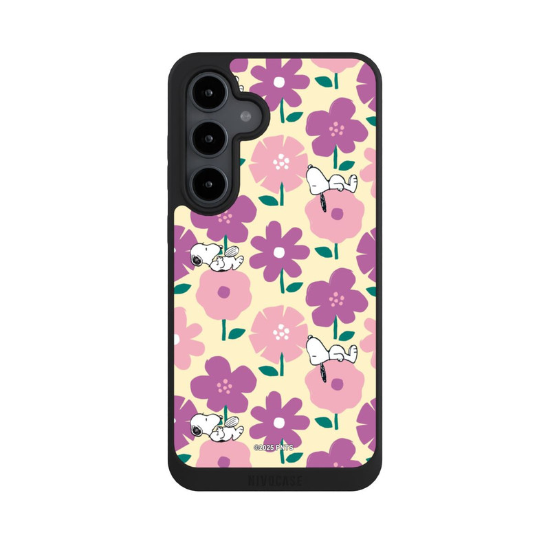 Galaxy S24 FE NIVOpure Peanuts Flower Pattern Yellow