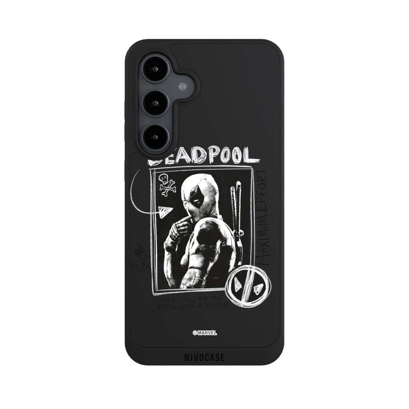 Galaxy S24 FE NIVOpure Deadpool Transparent