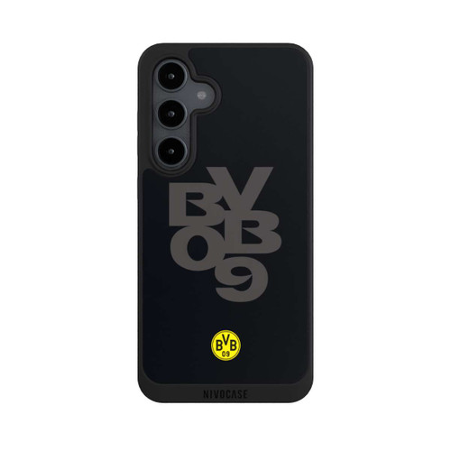 Samsung Galaxy S24 FE 5G NIVOpure BVB09 Grau Schwarz