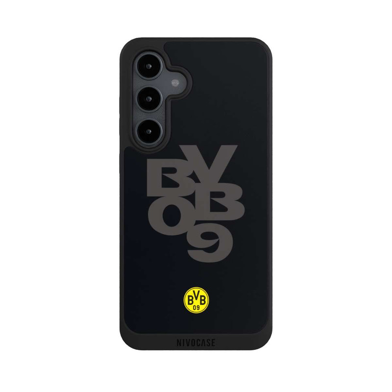 Galaxy S24 FE NIVOpure BVB09 Grau Schwarz