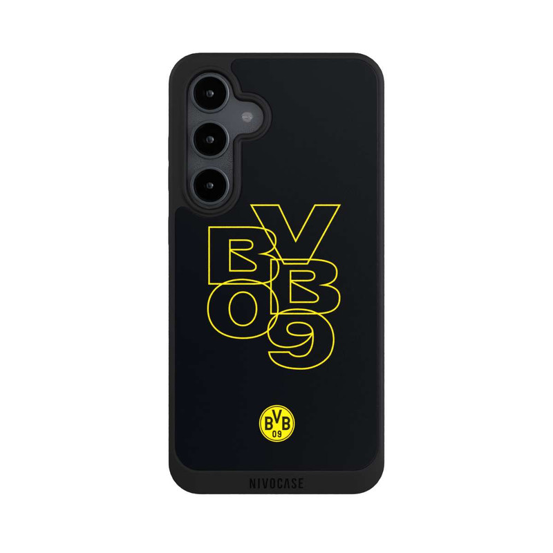 Galaxy S24 FE NIVOpure BVB09 Gelb Schwarz