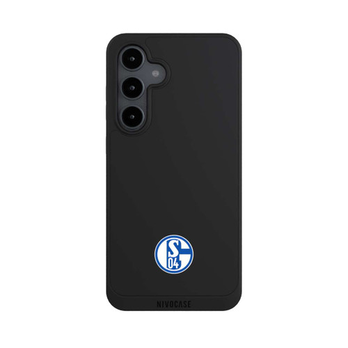 Samsung Galaxy S24 FE 5G NIVOpure FC Schalke 04 Logo Klein Transparent